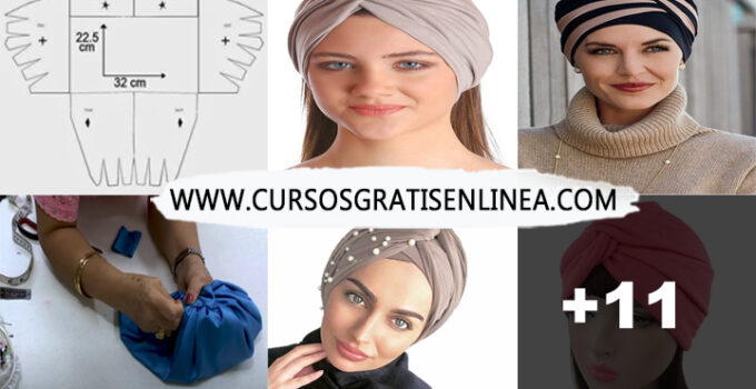 COMO HACER UN TURBANTE CON PATRÓN PASO A PASO