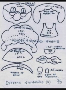 COMO HACER JUEGO DE BAÑO NAVIDEÑO CON PATRON